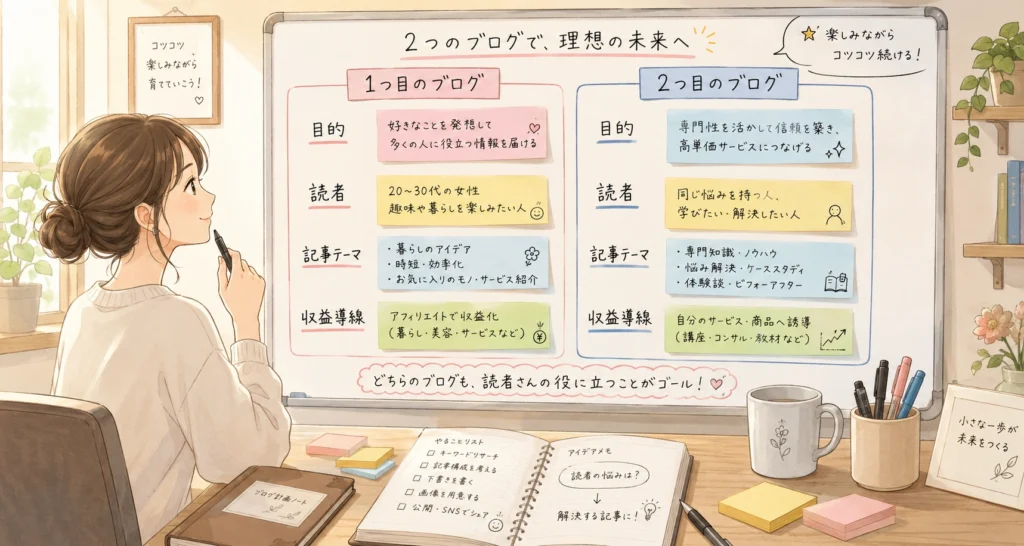 ブログ計画のアイデア室