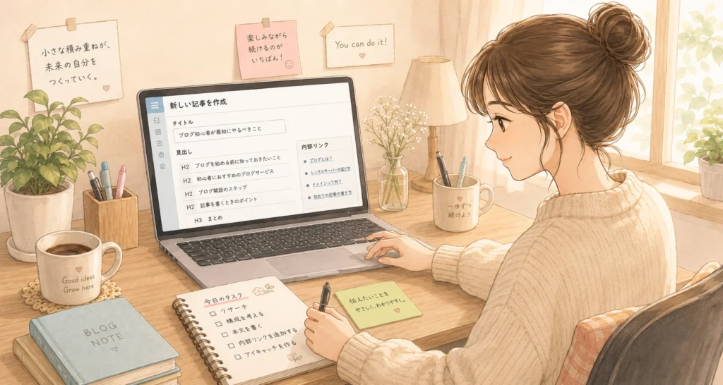 温かな仕事環境での集中時間のアイキャッチ