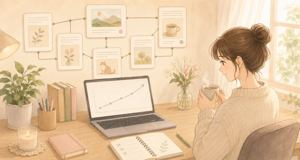 作業の合間のひととき