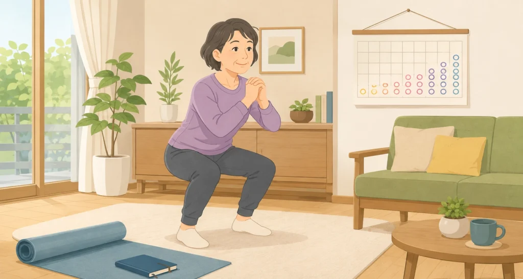 自宅で継続するトレーニング